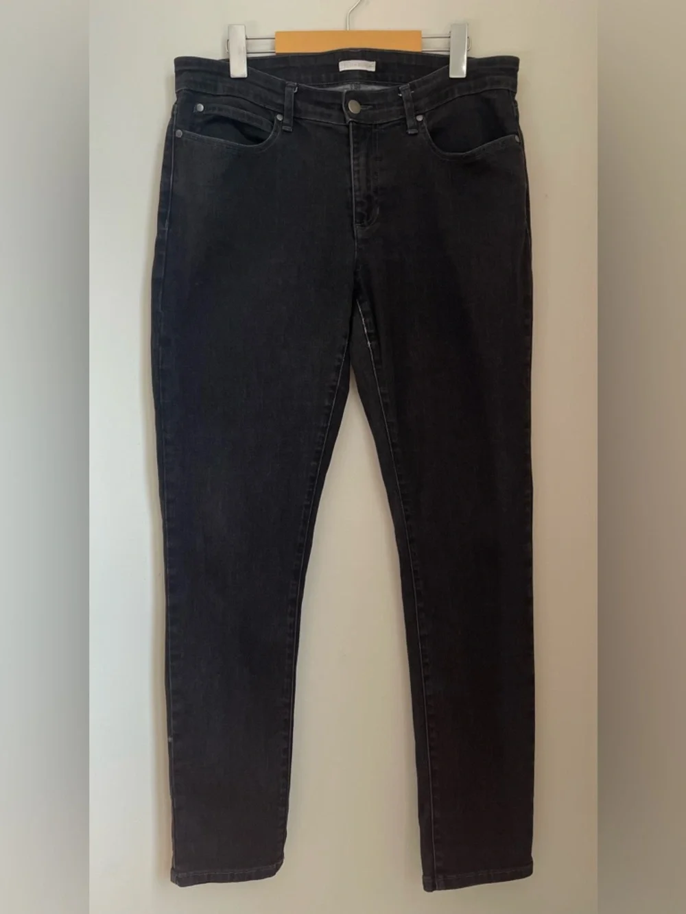 Eileen Fisher Organic Cotton Blend Slim Skinny Jeans Size 12 Casual Organic - Picture 2 of 12